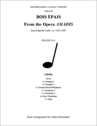 Bois Epais Concert Band sheet music cover Thumbnail